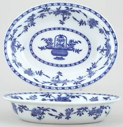 Dish oval c1890s